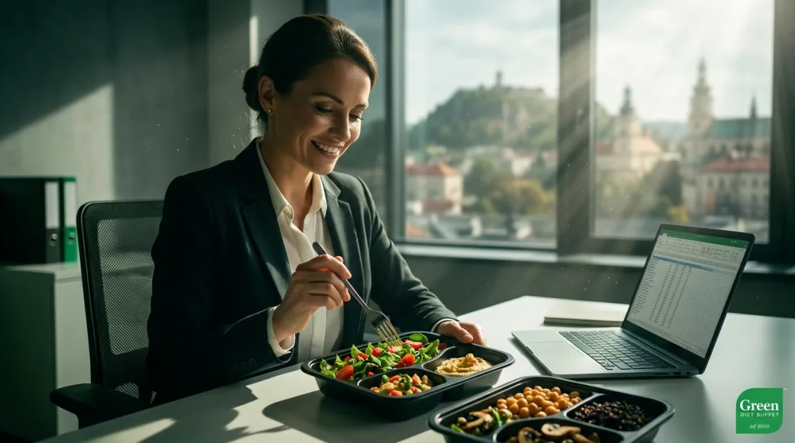Zestaw testowy dieta wegetariańska bez ryby / dieta wegańska in use