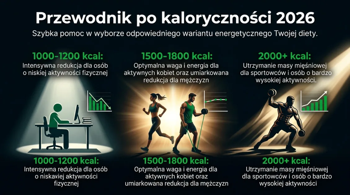 Przewodnik po kaloryczności 2026