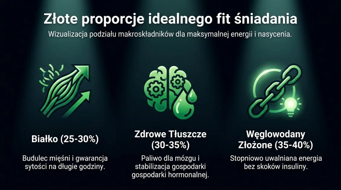 Złote proporcje idealnego fit śniadania