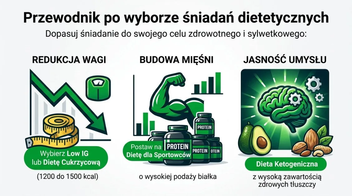 Przewodnik po wyborze śniadań dietetycznych
