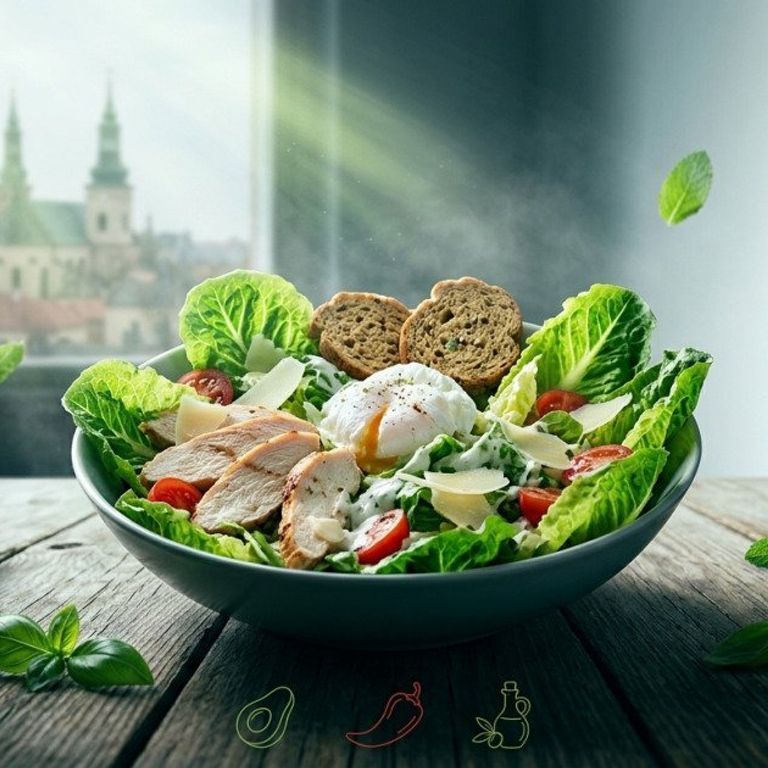 Sałatka cezar fit przepis Kielce – zdrowy lunch w 2026