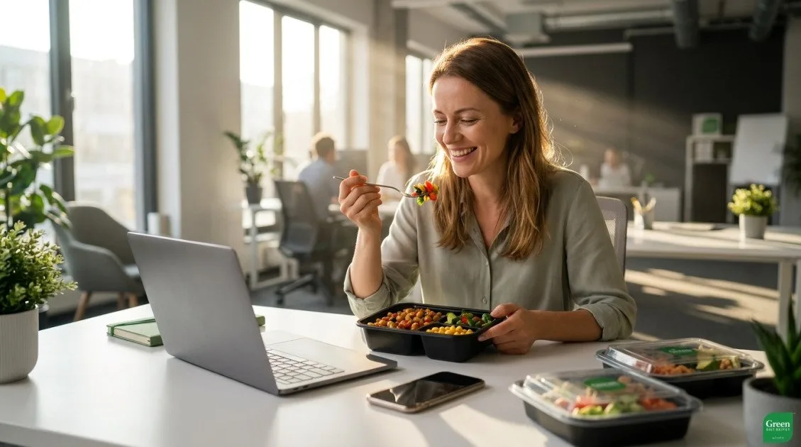 Zestaw testowy dieta wegetariańska bez ryby / dieta wegańska in use
