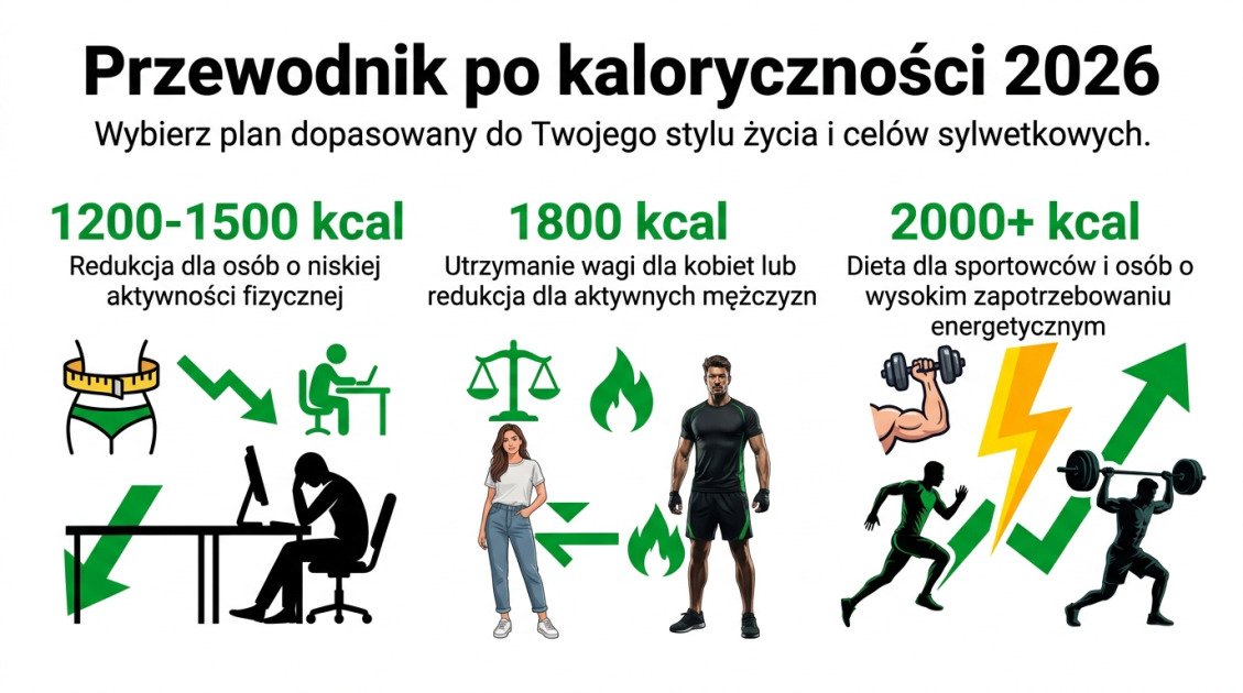 Przewodnik po kaloryczności 2026