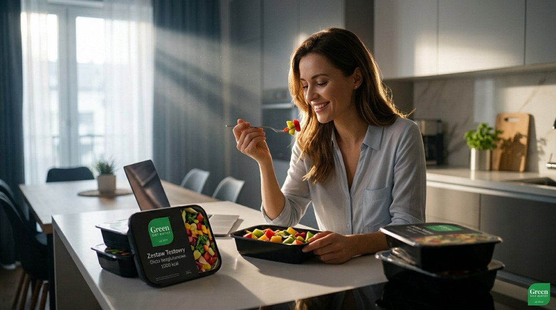 Zestaw Testowy Dieta bezglutenowa 1000 kcal in use