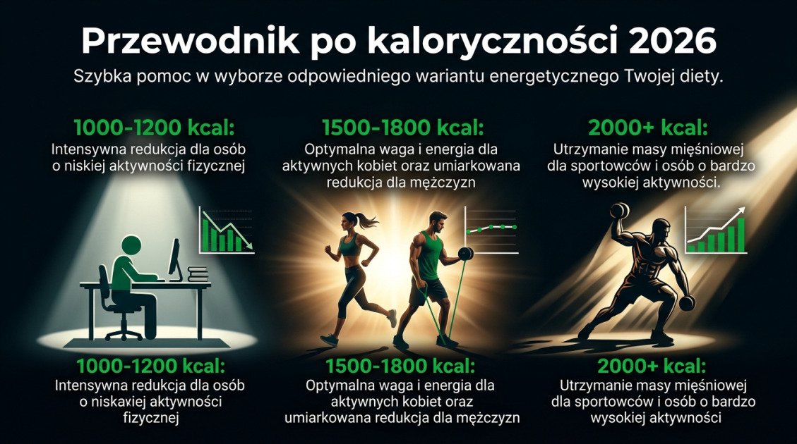 Przewodnik po kaloryczności 2026