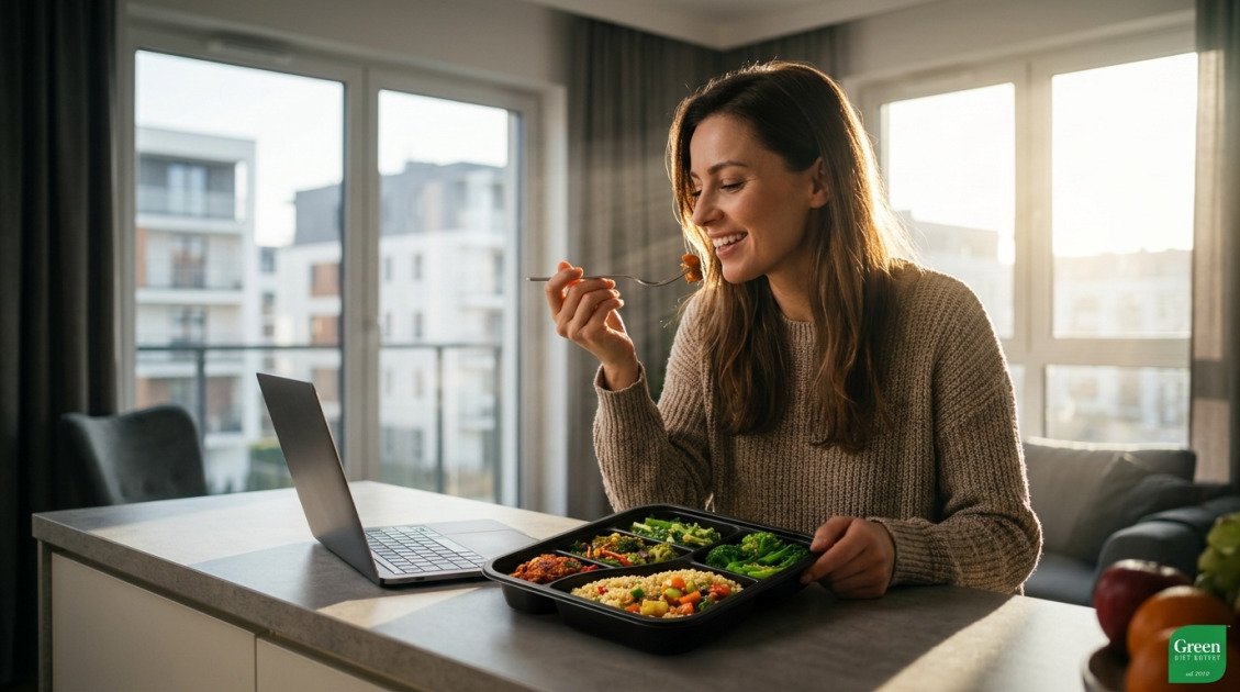Dieta Wegetariańska bez ryby / dieta wegańska in use