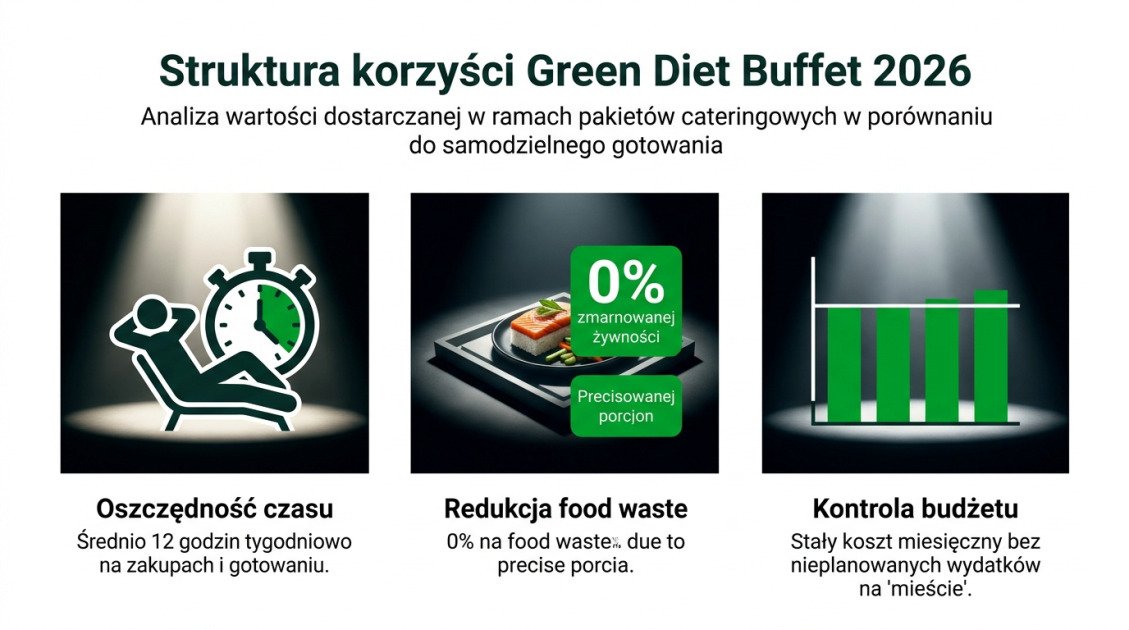 Struktura korzyści Green Diet Buffet 2026