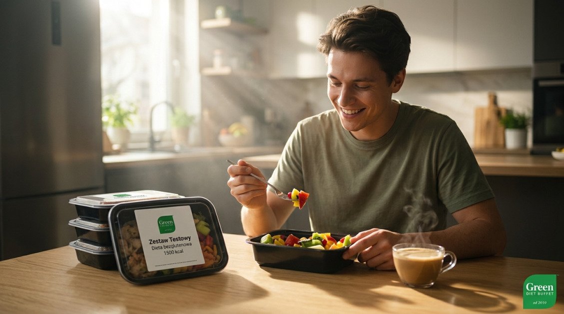 Zestaw Testowy Dieta bezglutenowa 1500 kcal in use