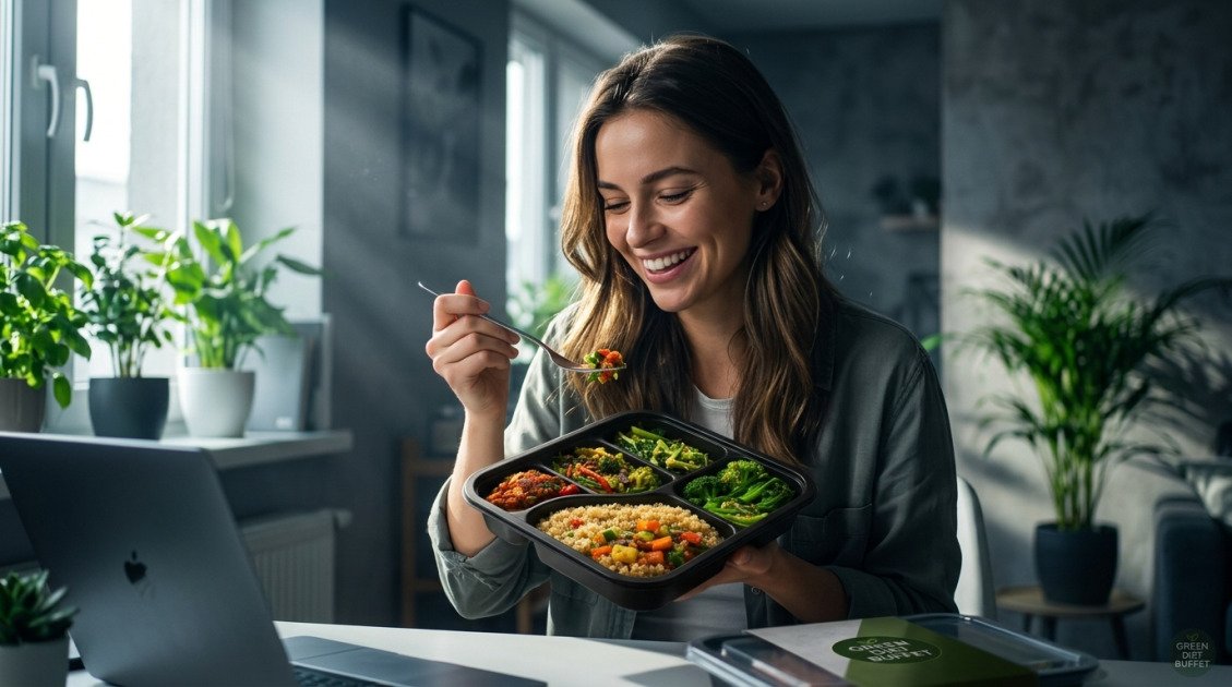 Dieta Wegetariańska bez ryby / dieta wegańska in use