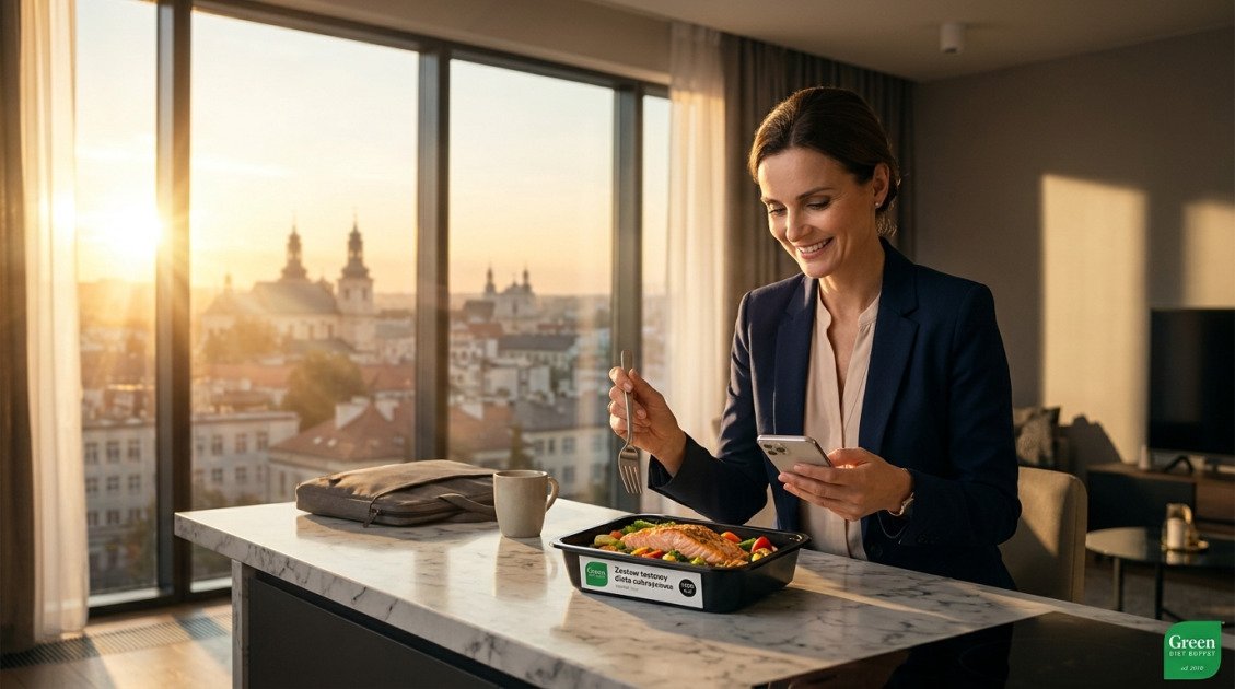 Zestaw testowy dieta cukrzycowa 1500 kcal in use
