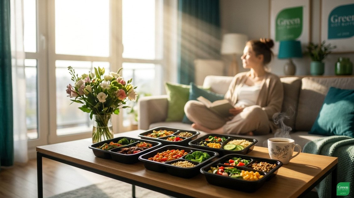 Zestaw testowy dieta wegetariańska bez ryby / dieta wegańska in use