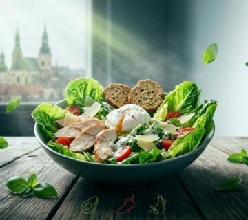 Sałatka cezar fit przepis Kielce – zdrowy lunch w 2026