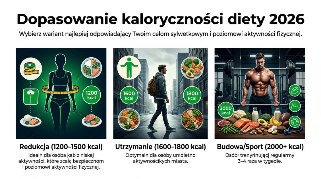 Dopasowanie kaloryczności diety 2026