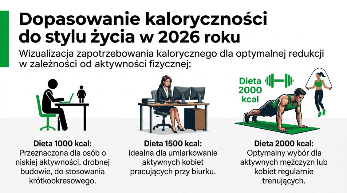 Dopasowanie kaloryczności do stylu życia w 2026 roku