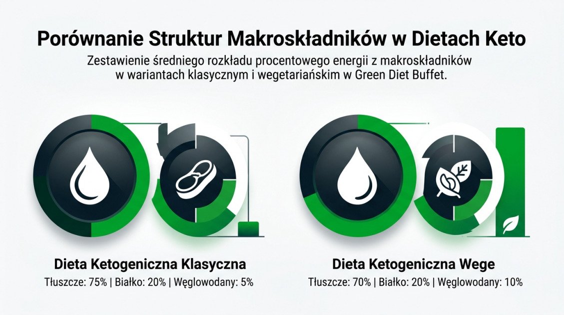 Porównanie Struktur Makroskładników w Dietach Keto