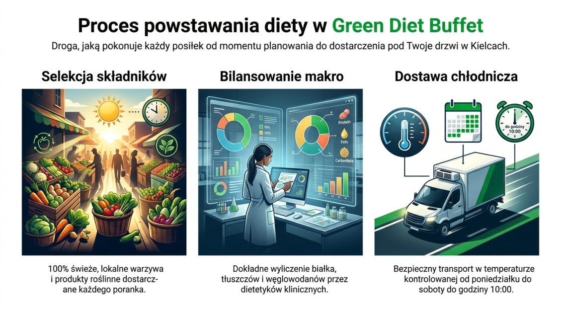 Proces powstawania diety w Green Diet Buffet
