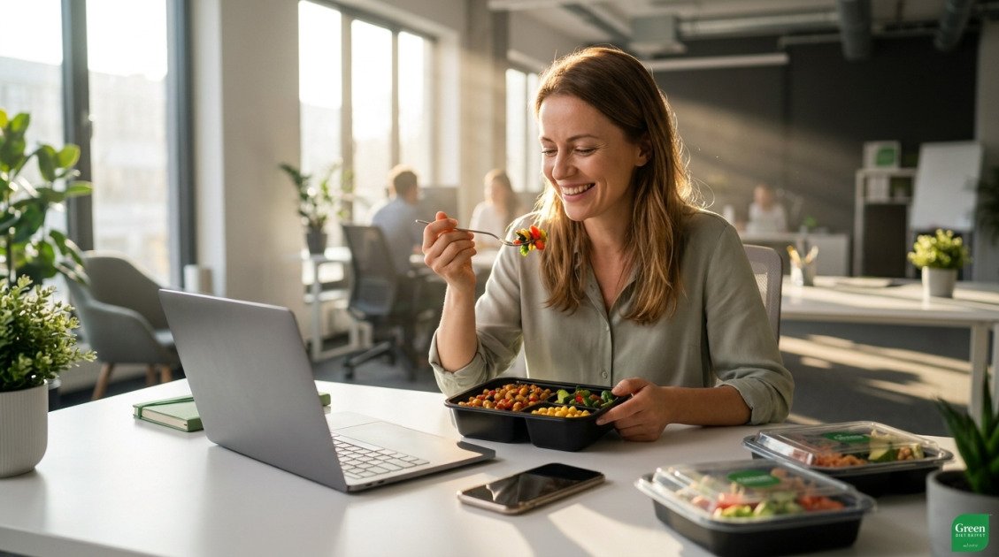 Zestaw testowy dieta wegetariańska bez ryby / dieta wegańska in use