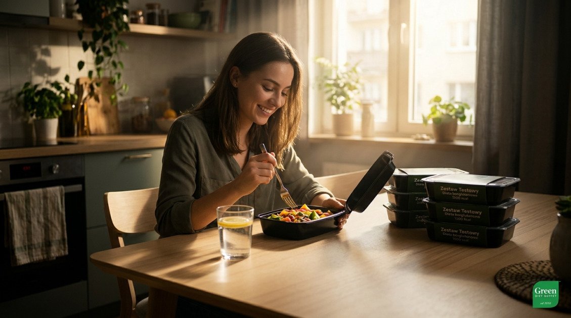 Zestaw Testowy Dieta bezglutenowa 1500 kcal in use